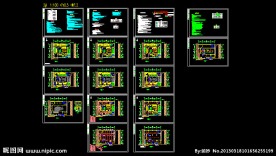 酒吧的全套消防设计图纸