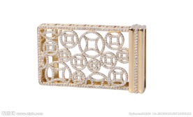 金色钱币皮带扣