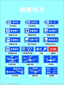交通指路标志