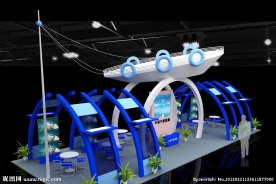 展览展示展厅3d模型