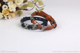 复古时尚潮流真皮手链