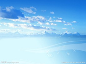 蓝天白云图片