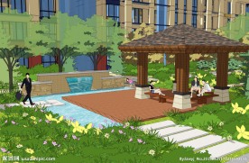 住宅区 景观设计