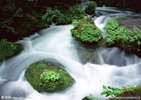 自然 山水 河流