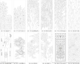 艺术玻璃图案