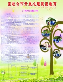 心理展板