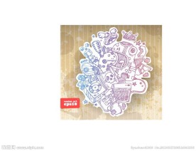 卡通蛇 恶魔 魔鬼 插画