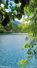 九寨沟 湖面风景