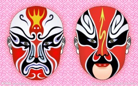 京剧脸谱