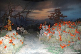 蜡像场景饮恨煤山