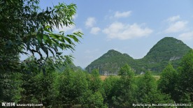 美丽的山