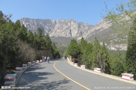 嵩山主峰峻极峰景色