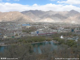 拉萨城区图