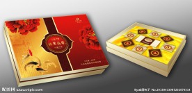 月饼包装盒（展开图）