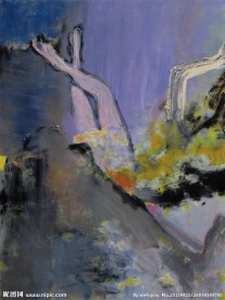 抽象油画