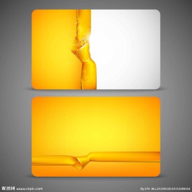 精美丝带卡片矢量