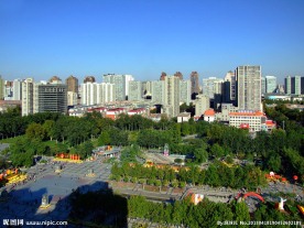 石家庄广安街建筑群