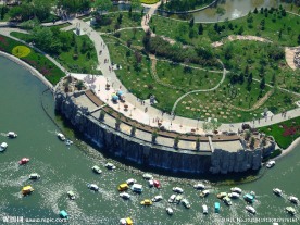 电视塔鸟瞰世纪公园