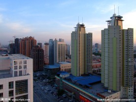 石家庄广安大街街景