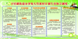 协会制度 宣传栏