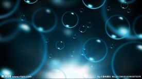 气泡泡泡上升视频背景