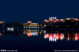 北京高碑店夜景照片