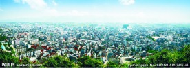 都安县城全景