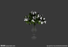 鲜花模型