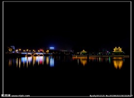 磁湖夜景(非高清)