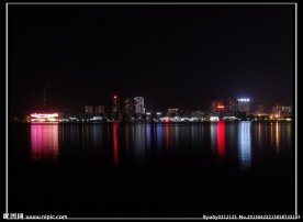 磁湖夜景(非高清)