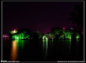 磁湖夜景(非高清)