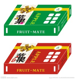 苹果礼盒天地盖