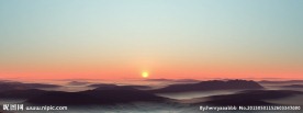宽幅山川风景