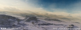 宽幅山川风景鸟瞰
