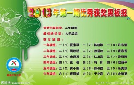 黑板报前言