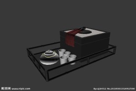 茶具模型