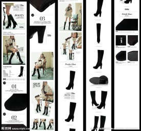 小三宝贝详情页模板标准款N女鞋