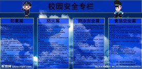 安全月海报