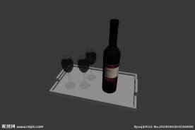 酒瓶模型