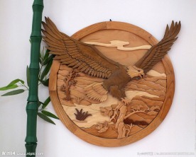 艺术展厅的雕刻