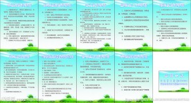 公司制度展板