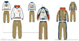 女装运动装设计