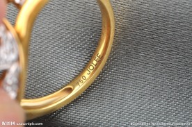 18K金戒指