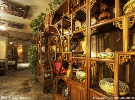 古色古香的茶馆