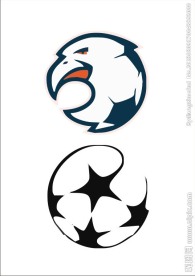 足球logo