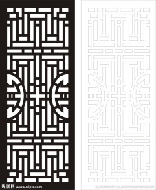 复古门板花纹