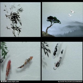 水墨画