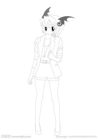 卡通美少女