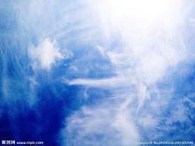 天空的云