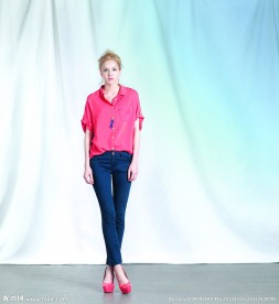 美女服装模特